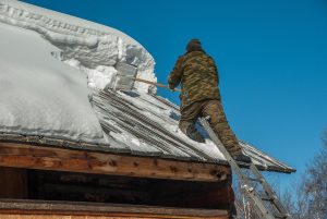 snow removal roof